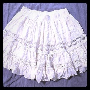 Forever21 Lace circle skirt